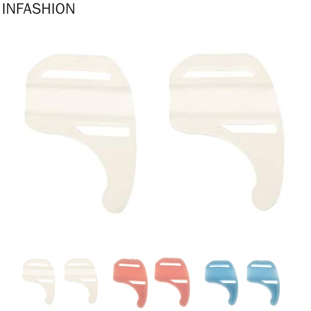 1 Cặp Phụ Kiện Gắn Kính Silicon Chống Trượt Khi Chơi Thể Thao