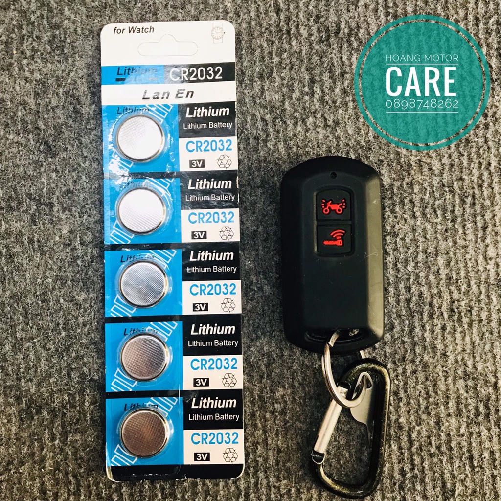Pin chìa khóa điều khiển thông minh Smart Key dành cho các dòng xe máy Honda Yamaha