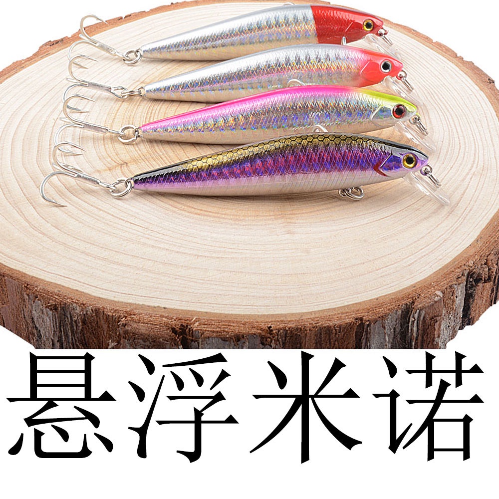 Hàng Mới Về Mồi Câu Cá Giả Bằng Nhựa Cứng 8.2cm / 8g Và 7cm / 5g
