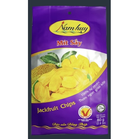 Mít sấy Nam Hy bịch 80gram .