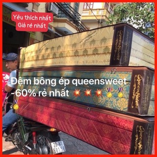 Đệm bông ép Queensweet  Hàn Quốc _160cmx200cm _giá rẻ nhất