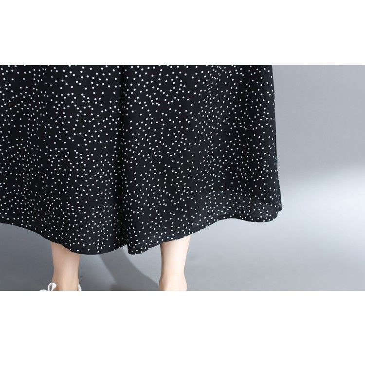 [ORDER] Quần yếm nữ bigsize ống rộng đen chấm bi dịu dàng (fit 70kg) - Có ảnh thật | BigBuy360 - bigbuy360.vn