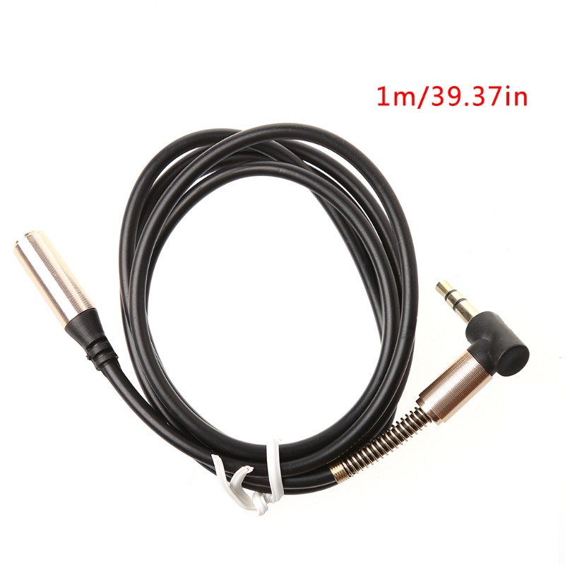 Dây cáp âm thanh nối dài 1m 3.5mm 90 độ