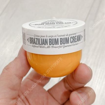 Bơ dưỡng thể Brazilian Bum Bum Cream - Sol de Janeiro 7.5ml - 25ml