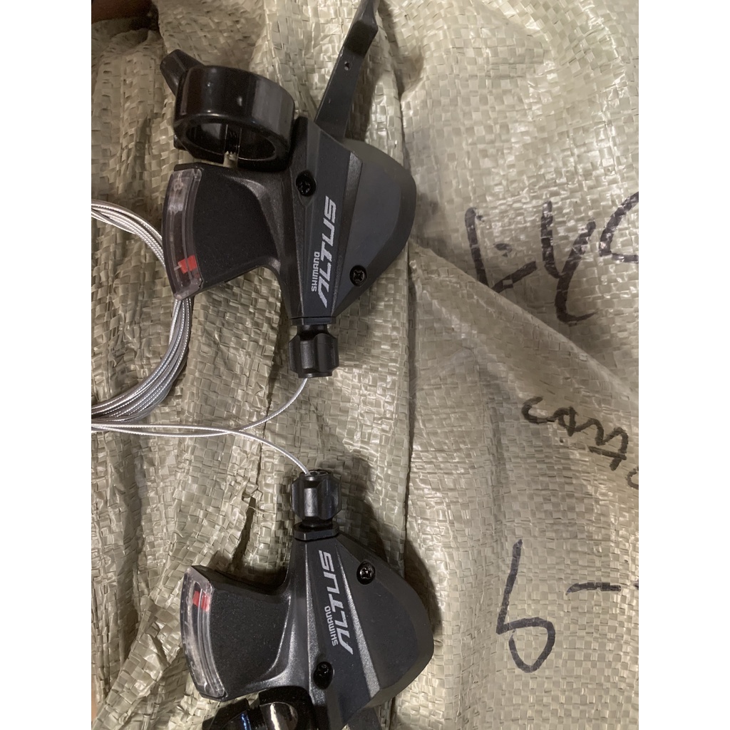 Tay bấm xe đạp Shimano Altus SL-370 tốc độ 3x9;CYC Altus Shimano SL-M370 Shift Lever 3x9-Speed