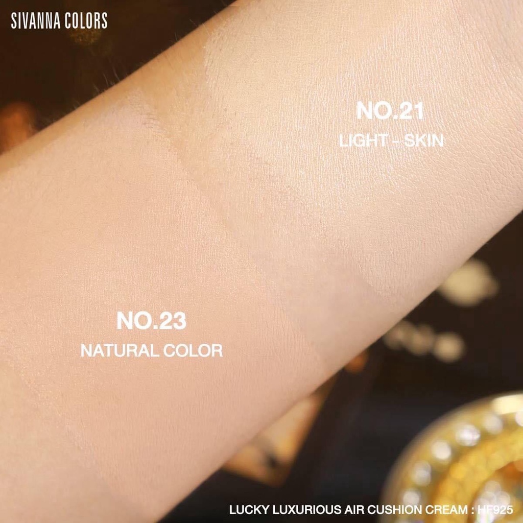 [SIÊU HOT] PHẤN NƯỚC LUCKY LUXURIOUS AIR CREAM CUSHION SIVANNA COLORS (HF925)