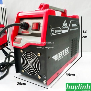 Máy hàn que Inverter Btec MMA-200 Pro