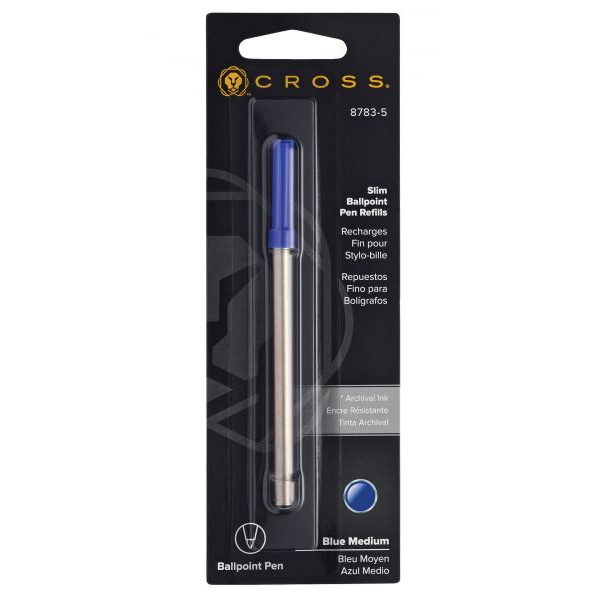 Ruột bút bi khô Cross ngòi mảnh dành cho dòng bút ký doanh nhân cao cấp Click