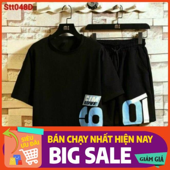 11.11 11.11 11.11 Set bộ quần áo thun nam, bồ đồ nam mùa hè Cộc Tay mùa hè mặc nhà hay đi chơi đều đẹp siêu hot unisex