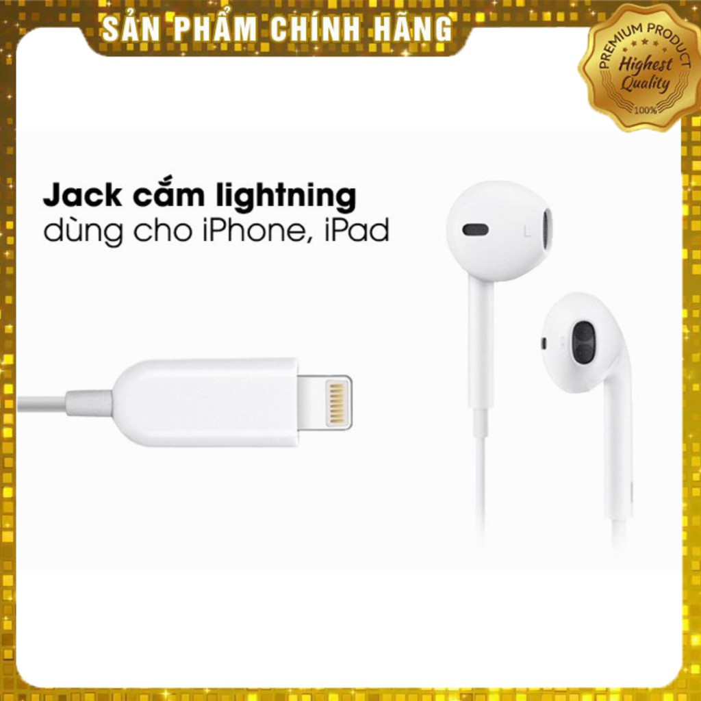 FREESHIP 50K Tai Nghe IP 6/7/8/X/11pro - Bảo Hành 12 Tháng - Tương Thích các dòng iPcổng lightning #7