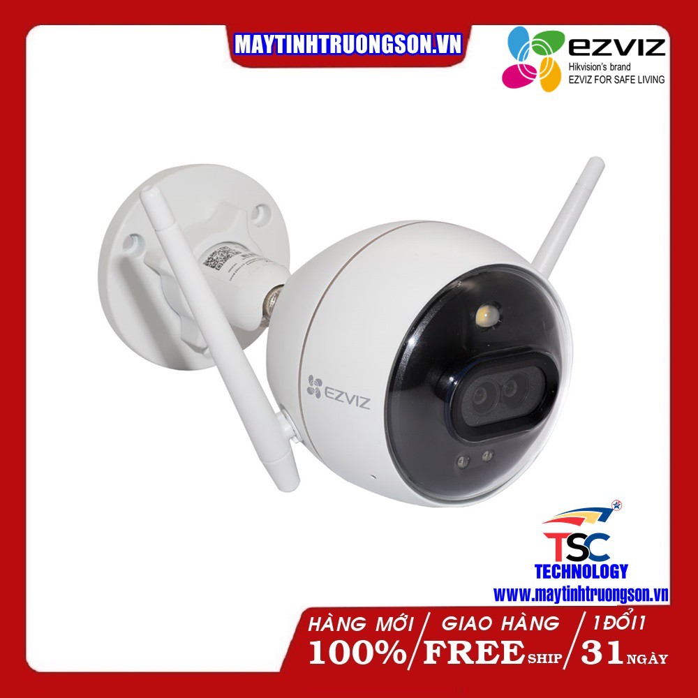 Camera IP Wifi EZVIZ CSCV310 C3X Full HD 1080P | Ban Đêm Có Màu Chống Nước