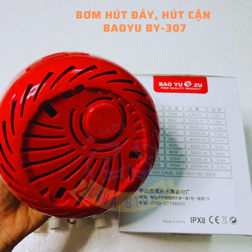 Bơm Bể Cá Hút Đáy Siêu Sạch BAOYU BY301 BY302 BY303 BY304 BY305 BY306 BY307 BY308 BY309