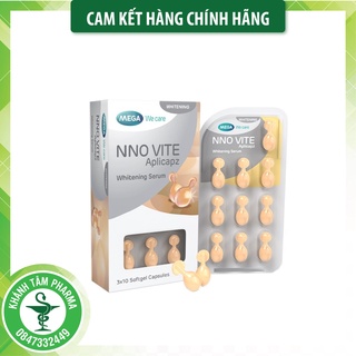 ! ! VIÊN VITAMIN NNO VITE 30v - Da trắng và sáng màu, dưỡng sâu bên trong/ dateT7/2024