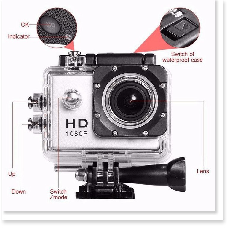 Camera hành trình chống nước sport xe máy - EL0017