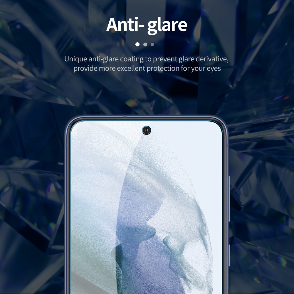 Kính cường lực Nillkin 2.5D H+ Pro cho Samsung Galaxy S21 FE 2021 0.2mm 9H chống lóa siêu mỏng tránh trầy xước