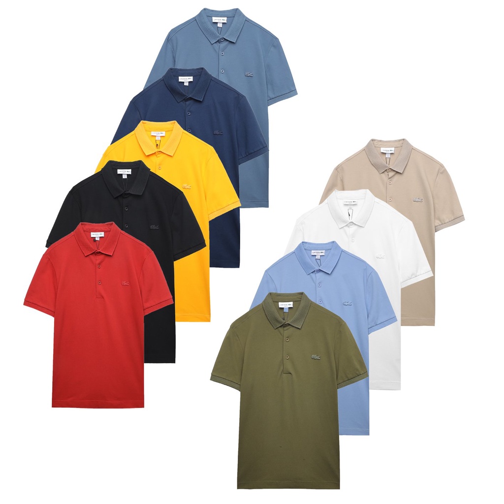 Áo Polo Nam Bảng Màu Pastel Hàn Quốc Chất Vải Pique Xuất Xịn, Áo Thun Nam Cổ Bẻ Cotton Form Slim, Bigsize 95kg - 3bros