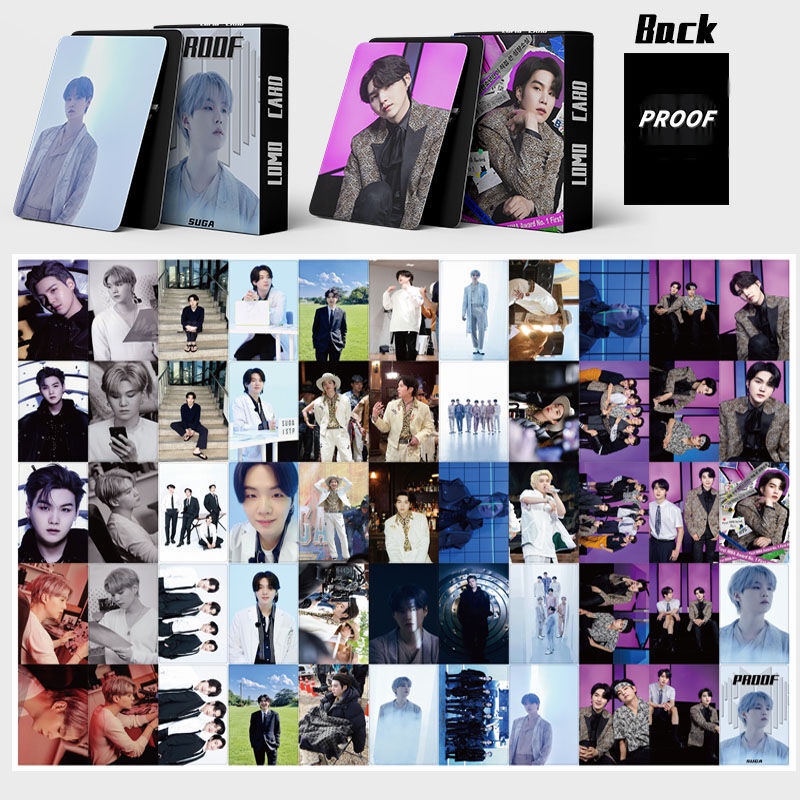 Set 55 Tấm Thẻ Ảnh Nhóm Nhạc BTS 2022