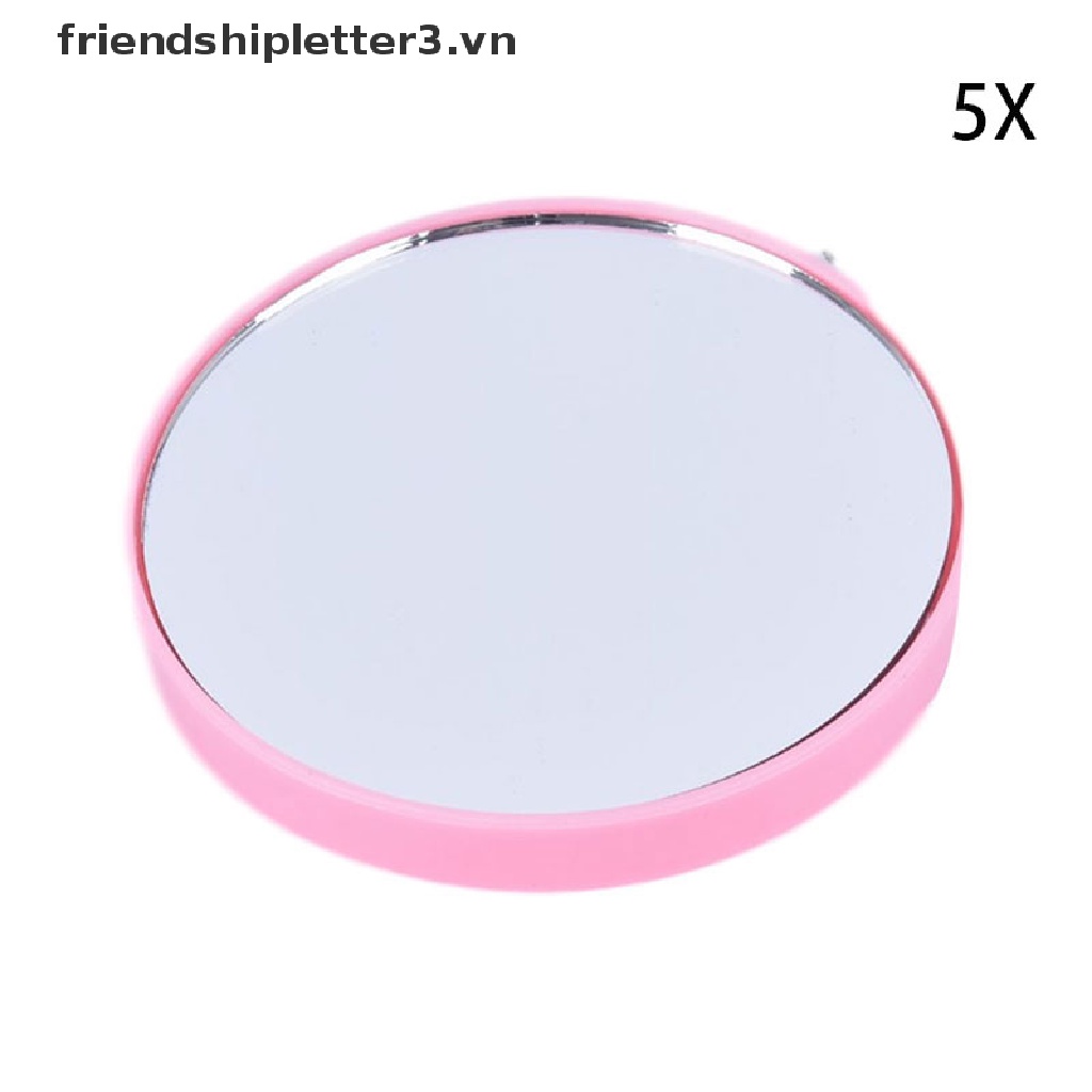 [Hàng mới về] Gương trang điểm phóng đại 5 lần/ 10 lần có hai giác hút