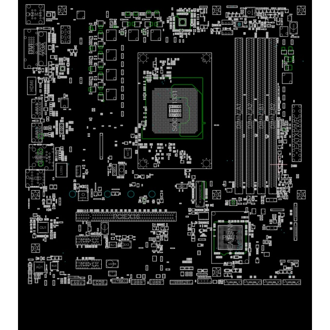 Sơ đồ mạch Boardview Asus Prime B450M-A B450M A dùng cho thợ sửa chữa