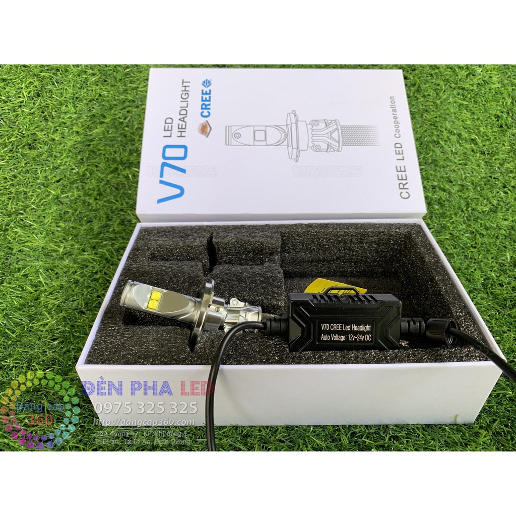 1 bóng - CHÍNH HÃNG - Đèn Led CREE XHP70 V70 Vua đèn Led nhân XHP50 + XHP70 - sáng hơn XHP70 L9 L8 L7 L5