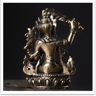 Tôn tượng Văn Thù Bồ Tát ( nepal) mini