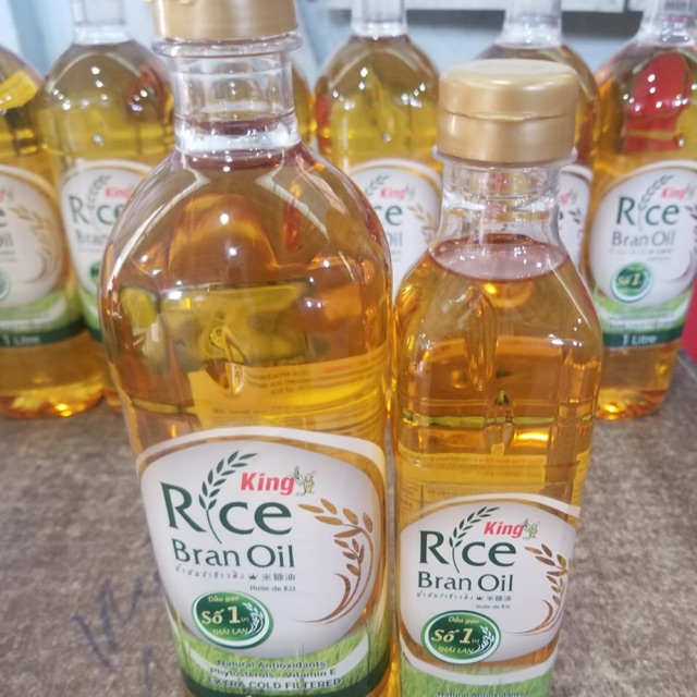 Dầu gạo King Rice bran oil chai 500ml