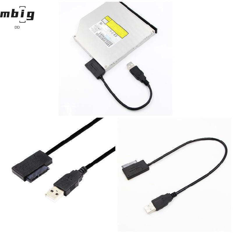 Cáp ChuyểN ĐổI Ổ ĐĩA Quang SATA 7 + 6 13Pin Sang USB CD DVD Rom 7 + 6 13Pin Cho MáY TíNh