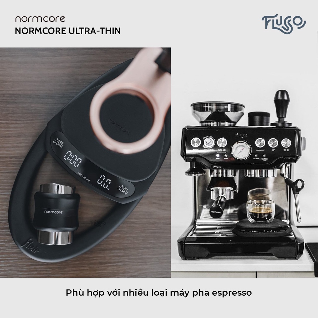 Cân Điện Tử Pha Chế Cà Phê NORMCORE Ultra Thin (Bảo Hành Chính Hãng 12 Tháng)