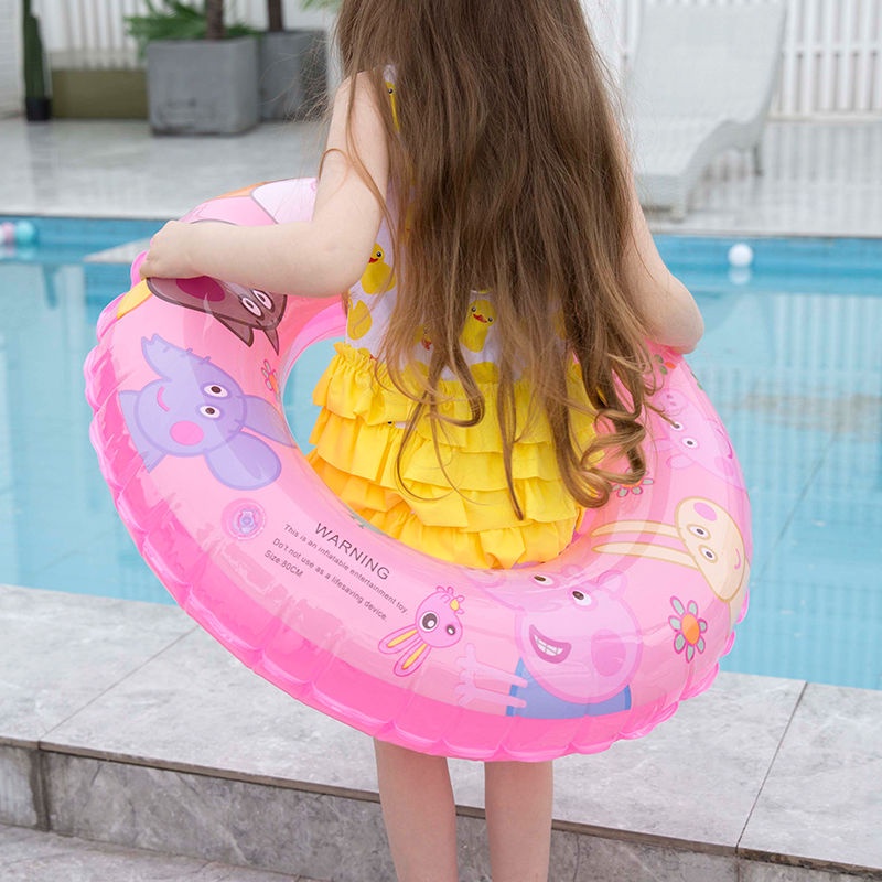 Phao Bơi Tròn Cho Bé Trai, Bé Gái Hình Heo Peppa