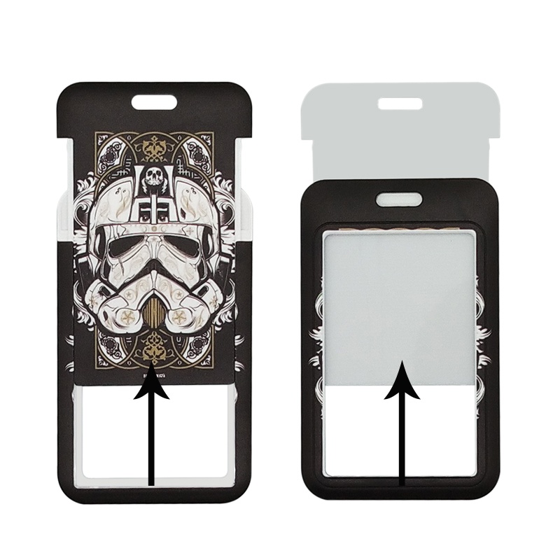 Dây Đeo Cổ Và Ngăn Đựng Thẻ Gắn Điện Thoại In Hình Star Wars