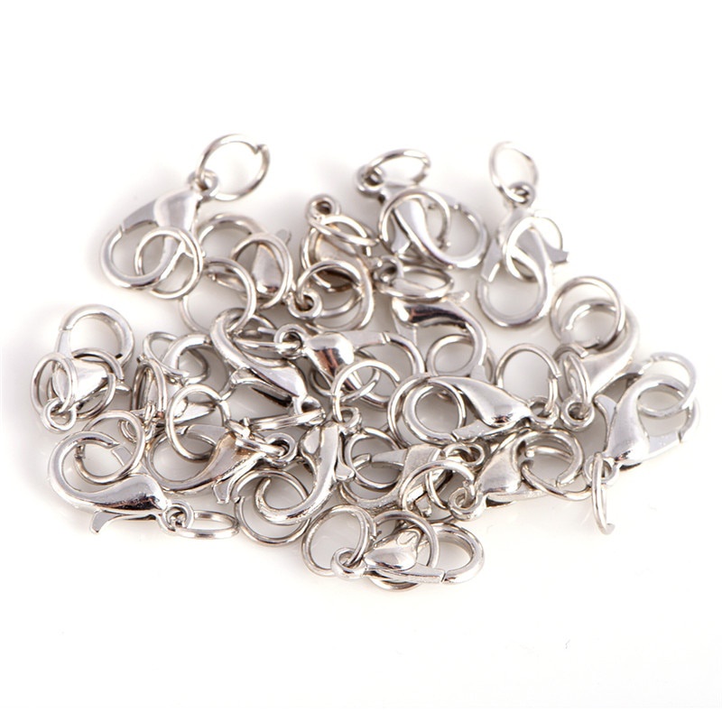 Set 20 móc tôm hùng dùng làm dây chuyền thủ công chuyên dụng