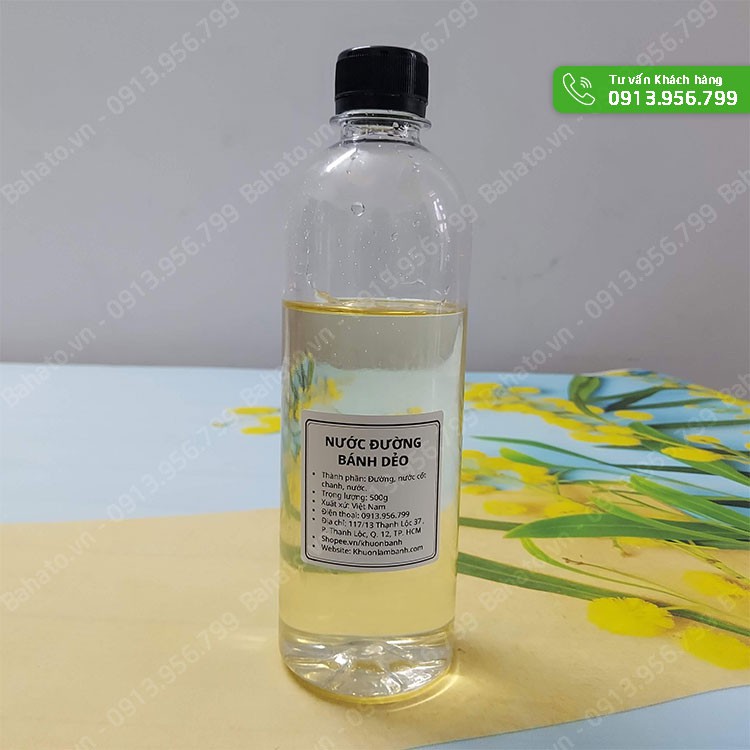 Nước đường bánh dẻo trung thu Bahato chai 400g | 500g