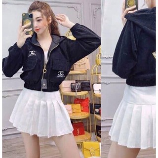 Áo khoác nhung tăm sang chảnh HANA645