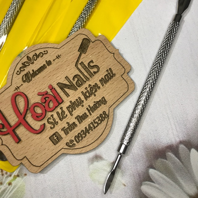 Đẩy da inox - Phụ kiện Nail