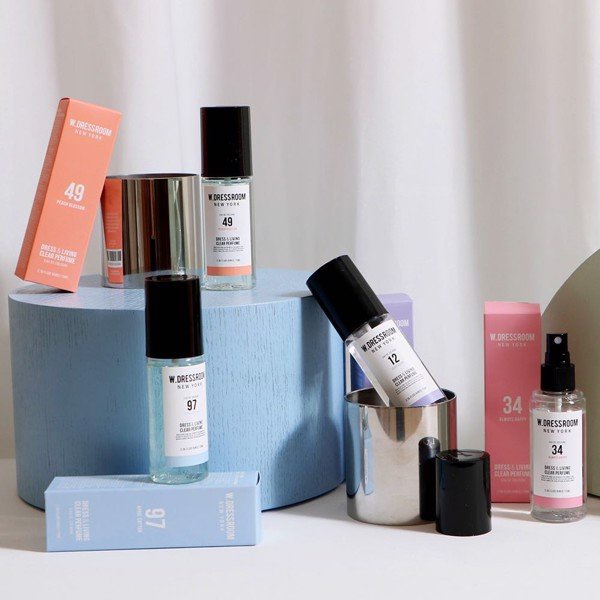 [Có bill] Nước hoa xịt thơm W.Dressroom New York mùi 49 đào 97 1985 candy bar 2004 quýt 1974 sữa chuối