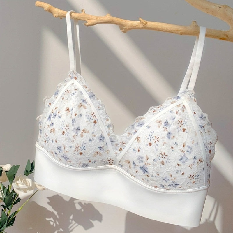 Áo Lót Không Gọng Không Đường May Vải Mỏng Thời Trang Mùa Hè Dành Cho Nữ