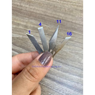 Lưỡi dao khắc (10 lưỡi)/ Hàng có sẵn