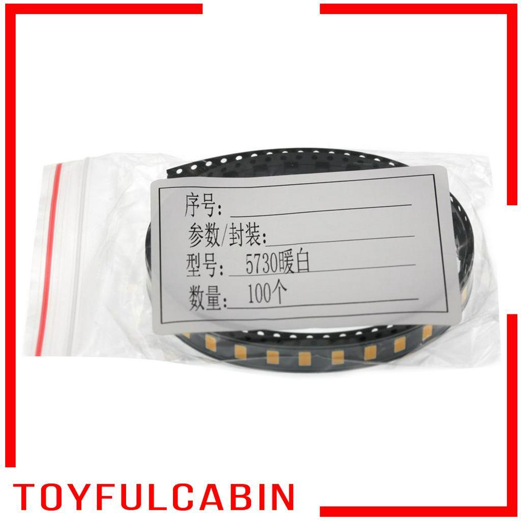 Set 100 Điốt Đèn Led 5730 5630 Smd 0.2w 3.0-3.3v Chuyên Dụng