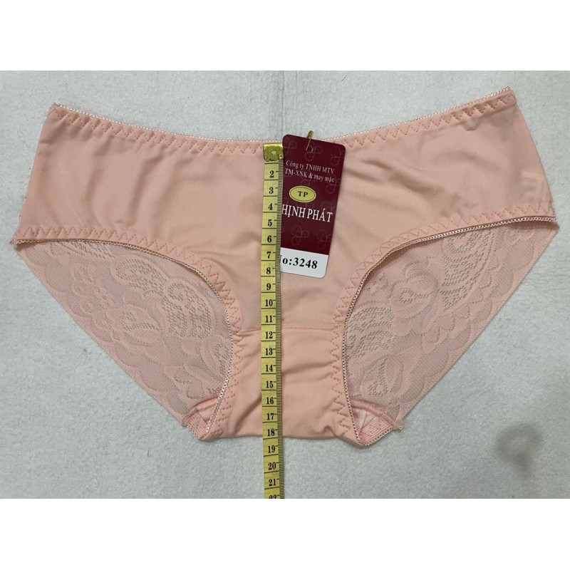 10 Quần lót nữ vải thun lạnh phối ren (3248) HT hiệu Thịnh Phát.