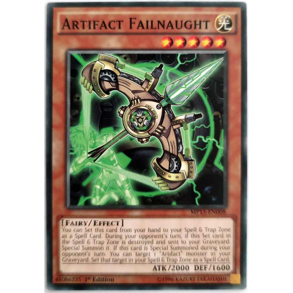 [Thẻ Yugioh] Artifact Failnaught |EN| Common