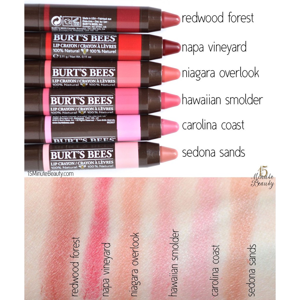 🖍Son lì bút chì BURT'S BEE Lip Crayon Matte Mỹ 100% thiên nhiên🖍 | BigBuy360 - bigbuy360.vn