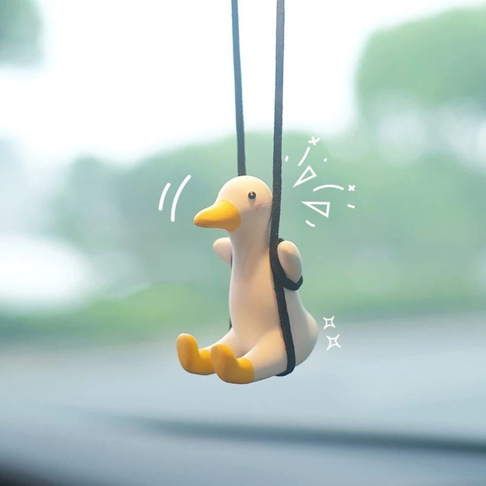 Dây Treo Trang Trí Xe Hơi Hình Vịt Con Handmade