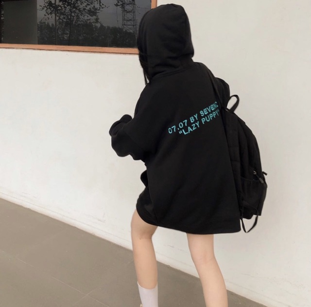 Áo khoác hoodie nỉ bông unisex - 07.07 by sevenzia