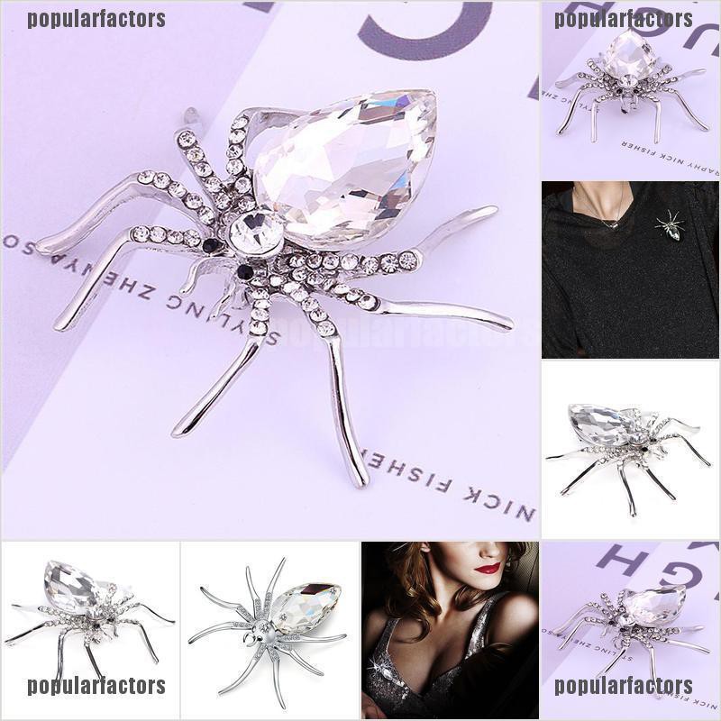 Ghim Cài Áo Hình Nhện Dễ Thương