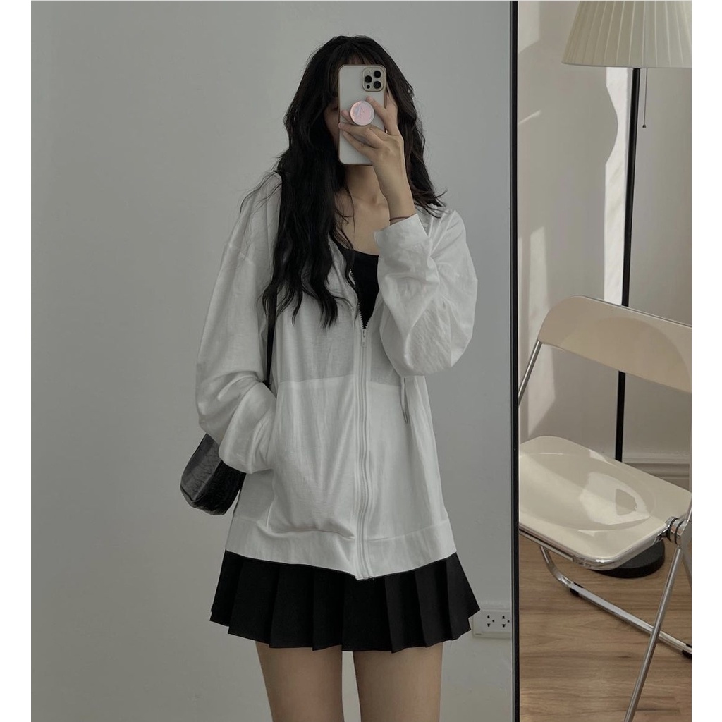 Áo Khoác Dáng Hoodie Có Mũ Hàng Quảng Châu M901- Lolla_Fashion