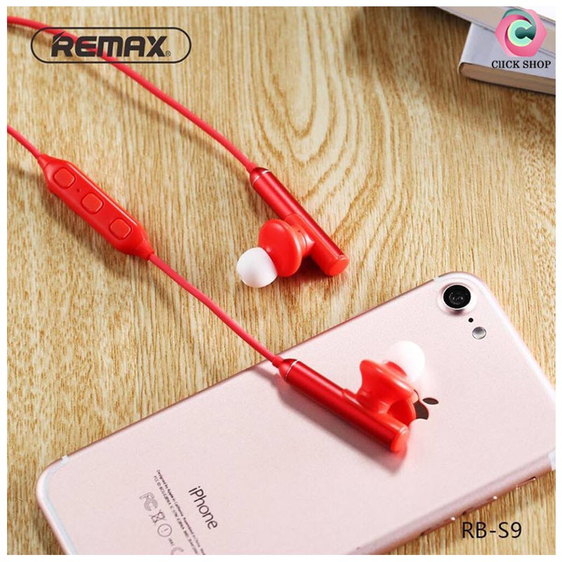 Tai nghe thể thao Bluetooth Remax RB-S9- Tai nghe remax s9 chính hãng