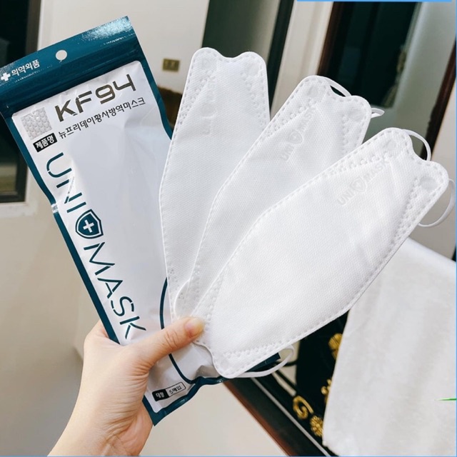 KHẨU TRANG KF 94 4d Hàn Quốc ( Túi 10 cái )