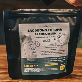 Cà phê nguyên chất Blend LẠC DƯƠNG ETHIOPIA Guji, Cà phê Arabica Speciality Hương trà đen Vị cam chanh Pha Espresso