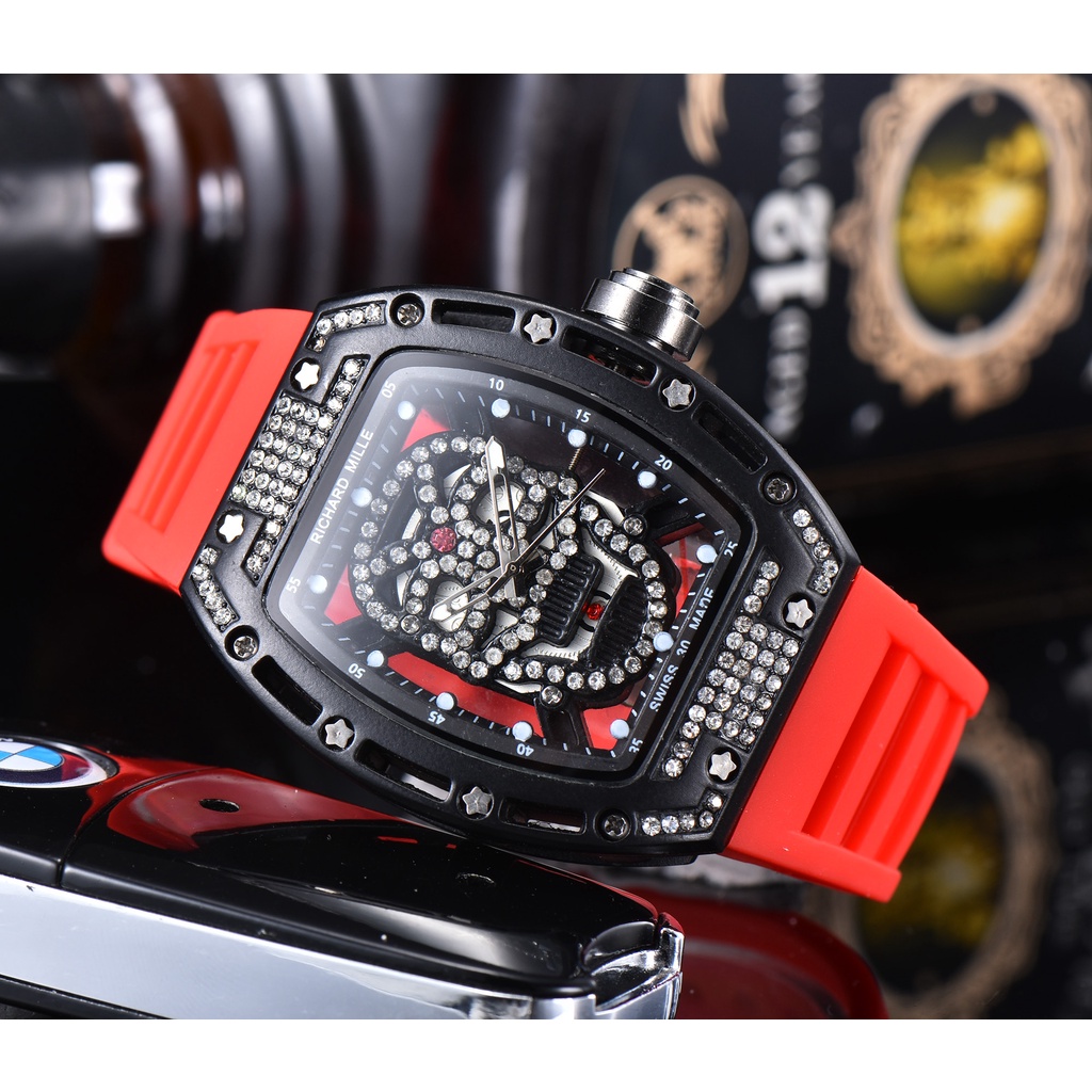 Đồng Hồ Thể Thao Richard Ghost Head Thiết Kế Mới Cao Cấp Dành Cho Nam