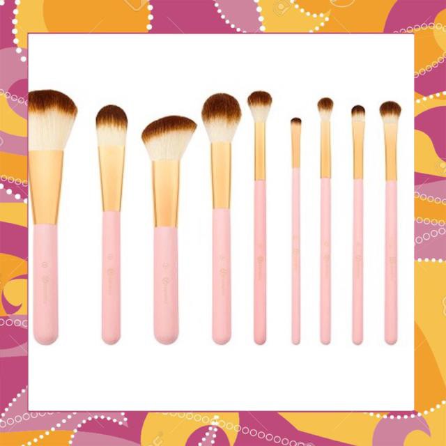 Bộ Cọ Trang Điểm Bh Cosmetics Pink Perfection - 10 Piece Brush Set